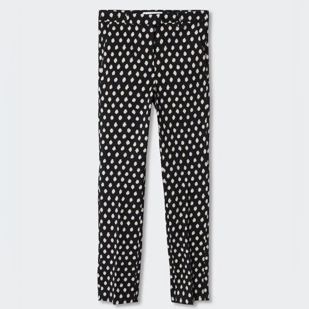 MANGO NWT Cropped Skinny Ankle Pants